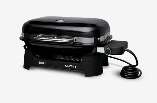 Weber Elektrogrill Lumin Compact schwarz