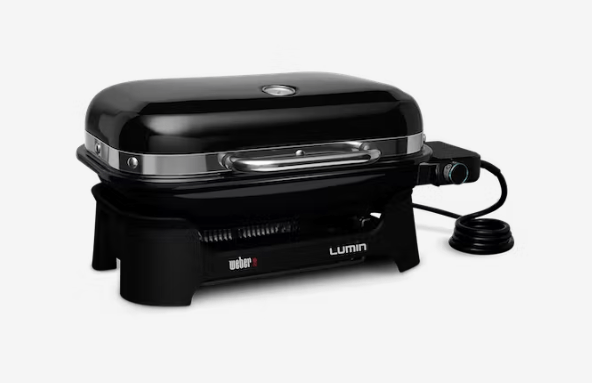 Weber Elektrogrill Lumin Compact schwarz