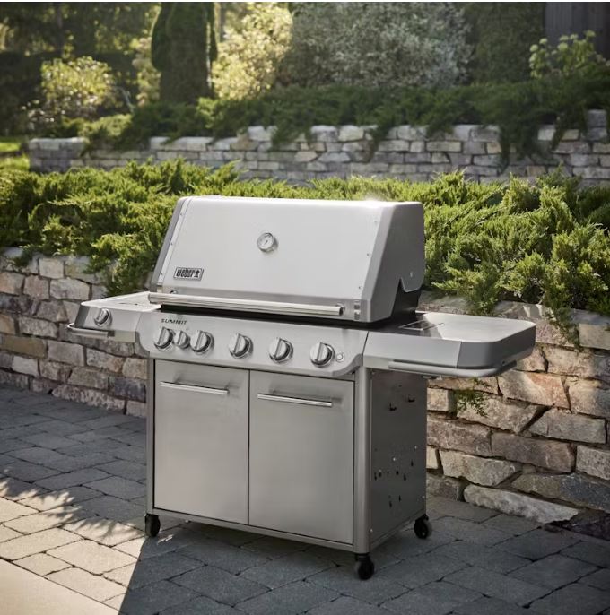 Weber Summit FS38 S Smart Gasgrill Edelstahl