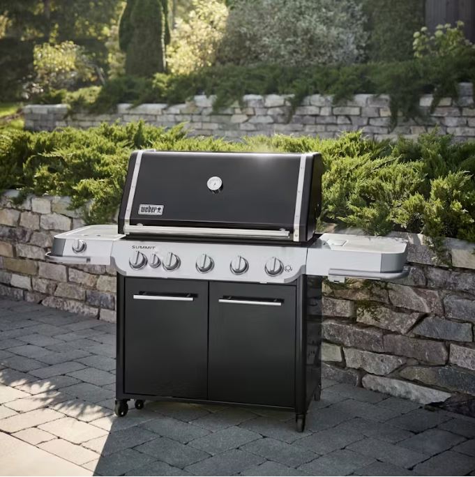 Weber Summit FS38 E Gasgrill schwarz