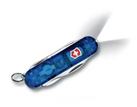 Victorinox Sackmesser Midnite Manager blau transparent 0.6366.T2
