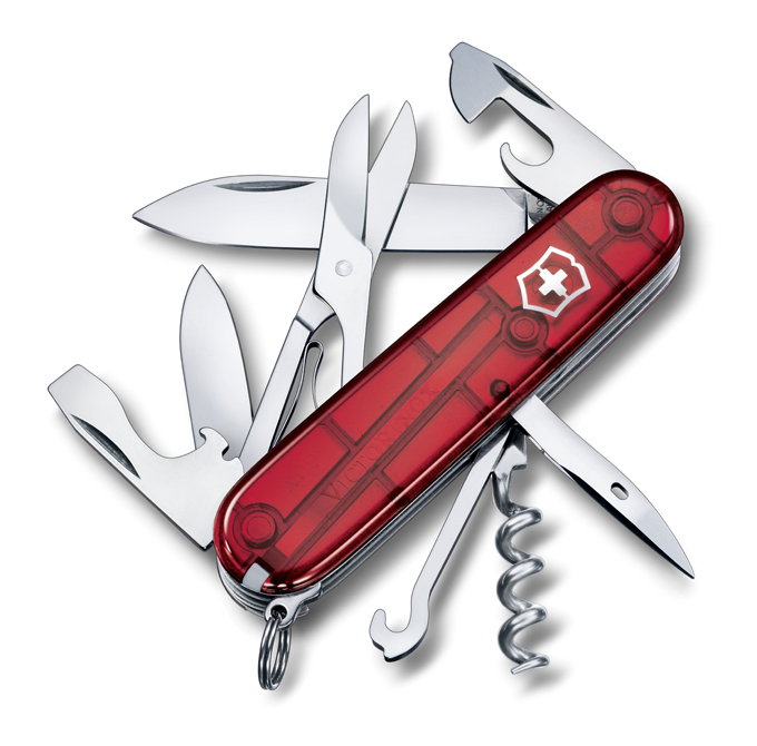 Victorinox Sackmesser Climber rubin 1.3703.T