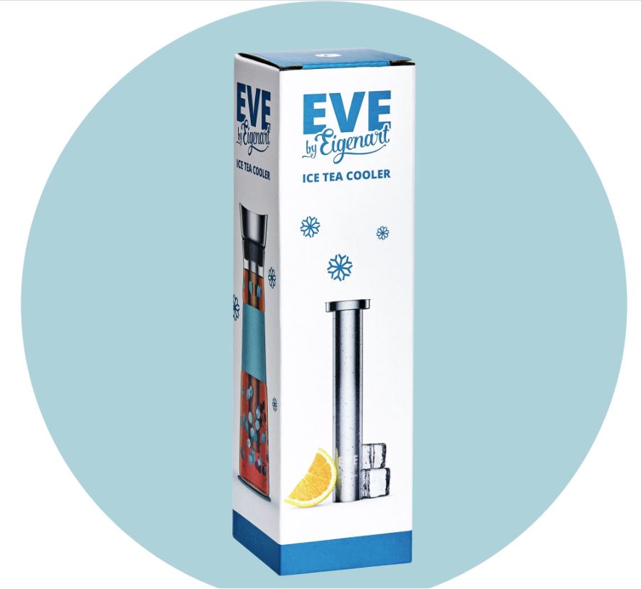 Eve Glaskaraffe 1,25 Liter inkl. Cooler, Eucalyptus