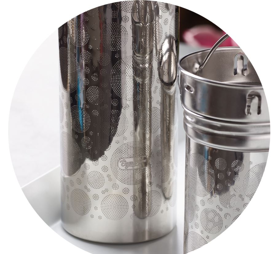 Eve Glaskaraffe 1,25 Liter inkl. Cooler, Eucalyptus