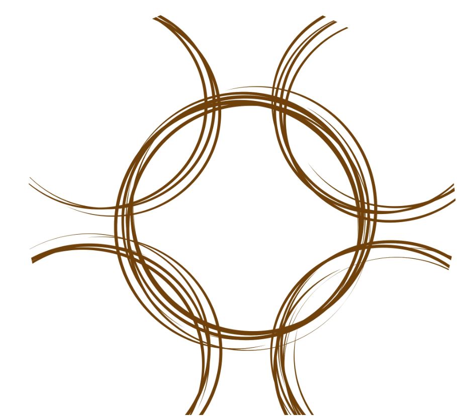 Eve Glaskaraffe 1,25 Liter inkl. Cooler, Circular Cognac