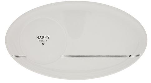 Bastion Collections Unterteller oval “Happy Moment” 26 cm