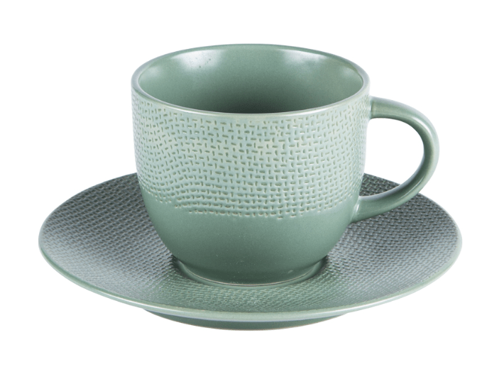 Tasse mit Unterteller 22 cl Vésuvio salbei