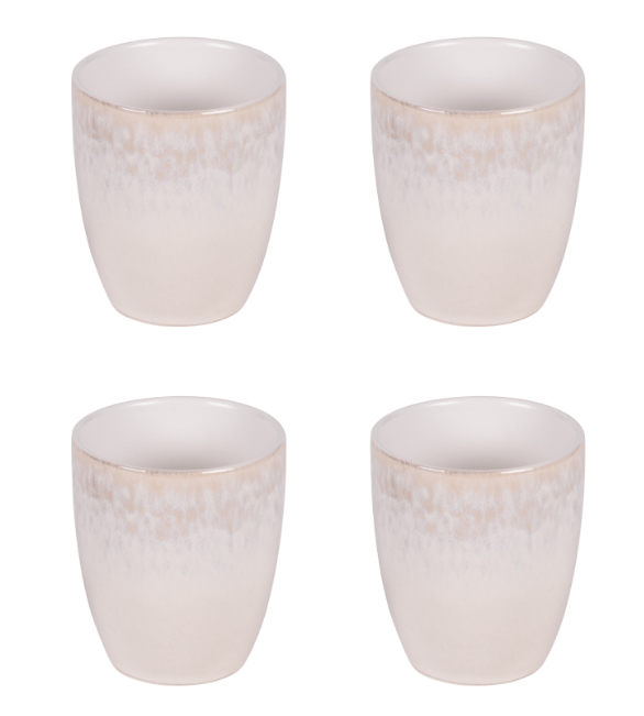 Table Passion Kaffeebecher 16 cl 4-er Set Bardenas beige