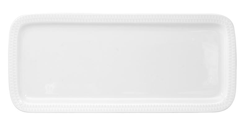 Table Passion Cakeplatte Nymphéa 36 cm Porzellan weiss