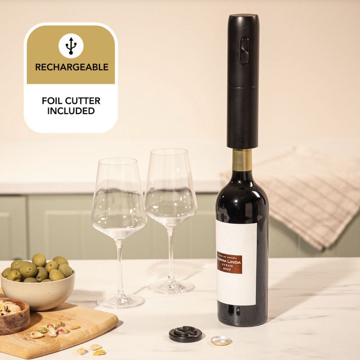 Vacuvin elektrischer Korkenzieher