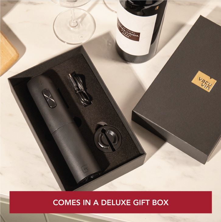 Vacuvin elektrischer Korkenzieher