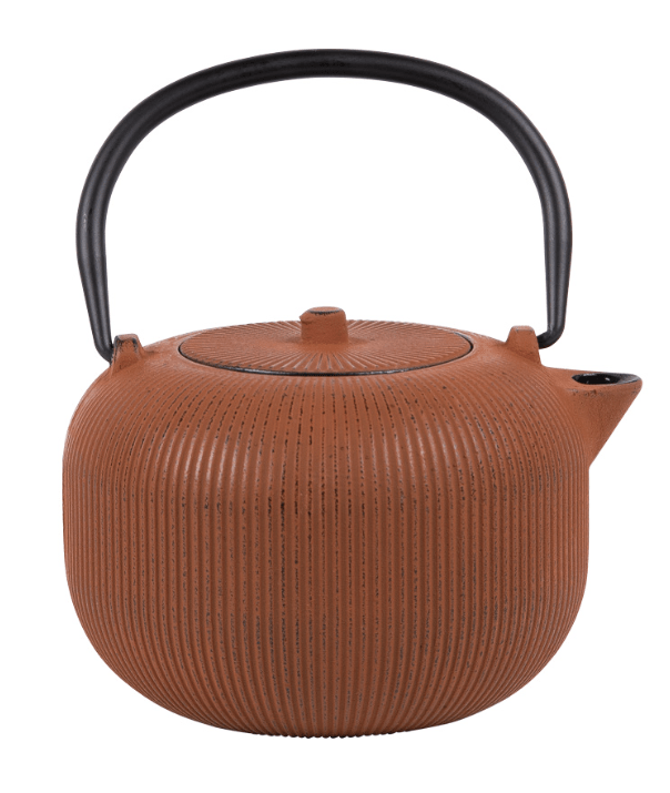 Trend’Up Teekrug 1 Liter Gyokuro Camel aus Gusseisen mit Teesieb