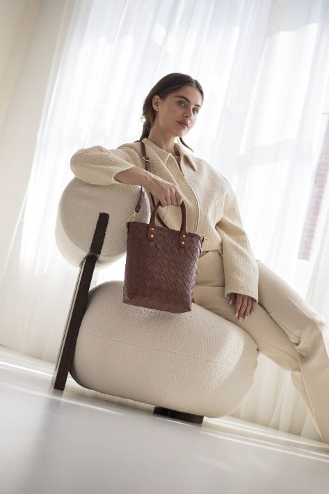 HANDED BY Handtasche Little Grace herbstbraun