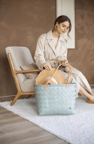 HANDED BY Einkaufstasche Sainte-Maxime Shopper sage green