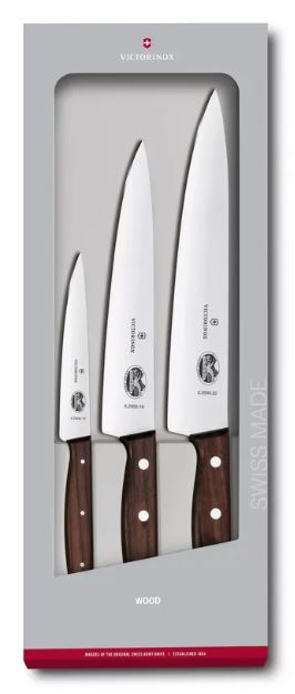 Victorinox Tranchier-Set Wood, 3-teilig