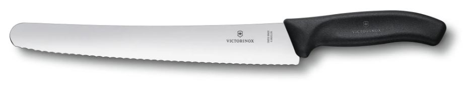 Victorinox Konditormesser Swiss Classic, 26 cm, schwarz