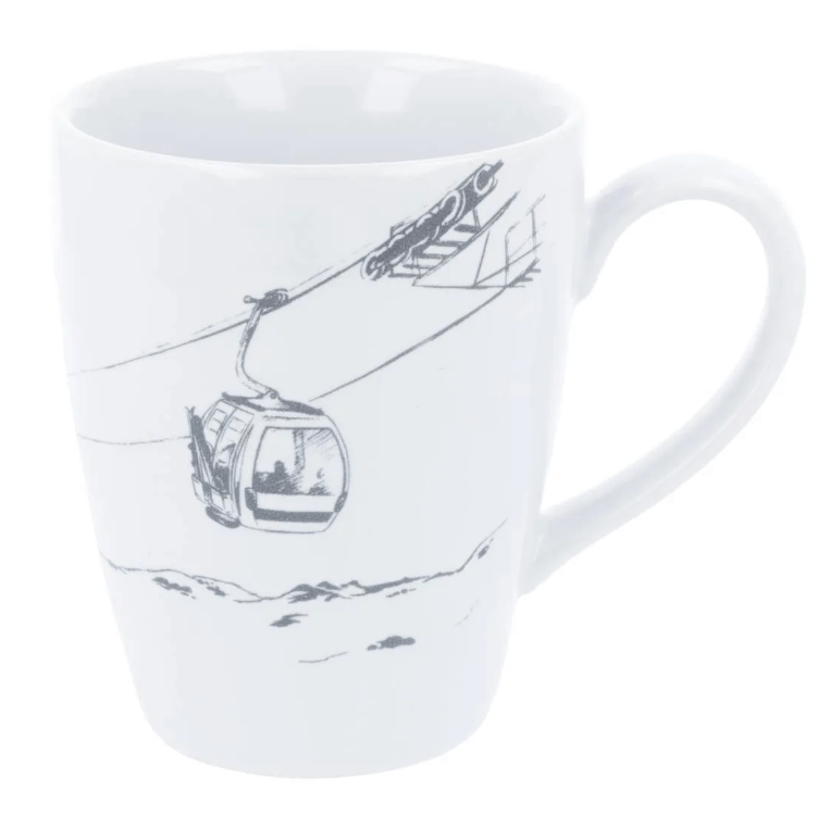 À Table Mug Tasse “Gondel” weiss