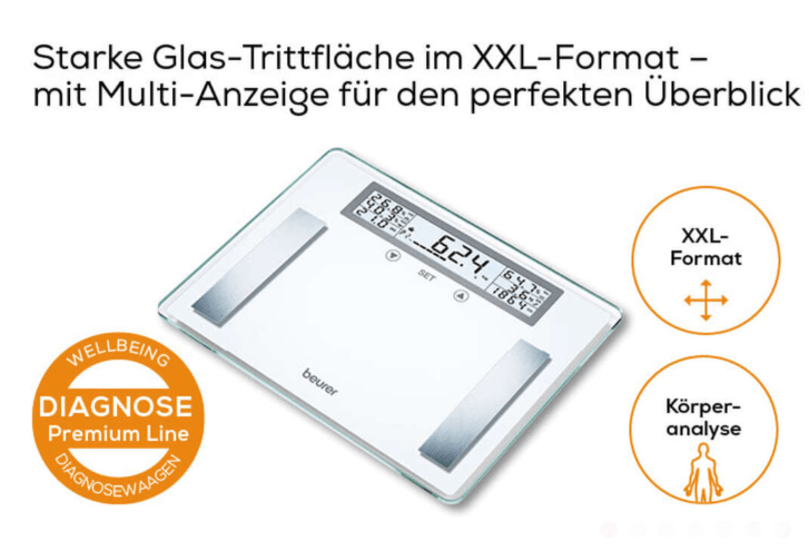 Beurer Diagnosewaage BG 51 XXL
