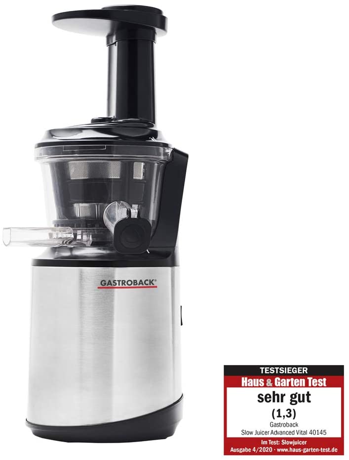Gastroback Entsafter Slow juicer advanced vital