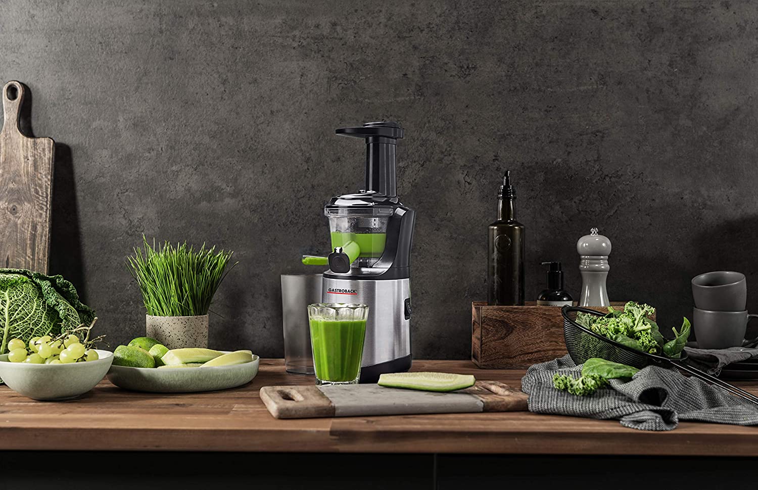 Gastroback Entsafter Slow juicer advanced vital