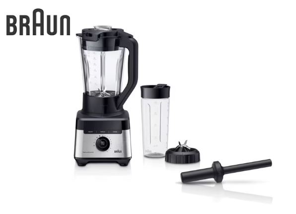 Braun PowerBlend 7 Standmixer JB 7551 BK schwarz/silber