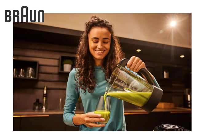 Braun PowerBlend 7 Standmixer JB 7551 BK schwarz/silber