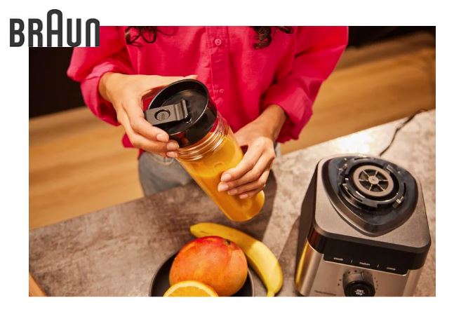 Braun PowerBlend 7 Standmixer JB 7551 BK schwarz/silber