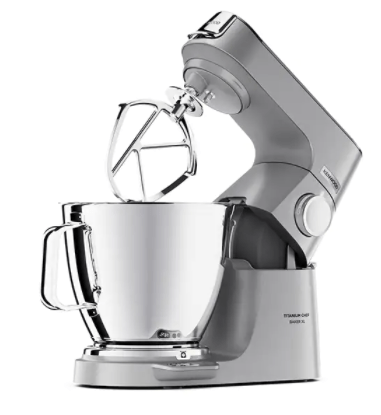 Kenwood Titanium Chef Baker XL KVL85.124SI Küchenmaschine, 1200 Watt