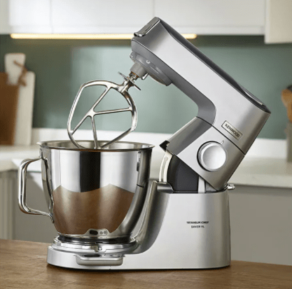 Kenwood Titanium Chef Baker XL KVL85.124SI Küchenmaschine, 1200 Watt