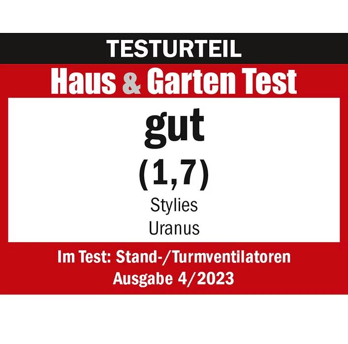 Stylies Standventilator Uranus anthrazit