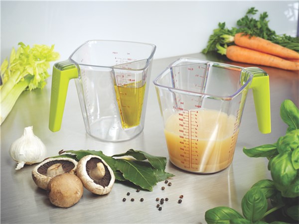 Massbecher 2-in-1, 1 Liter, grün, Joseph Joseph