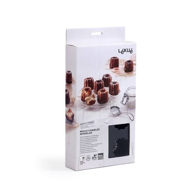 Silikon Backform Cannelés 8er