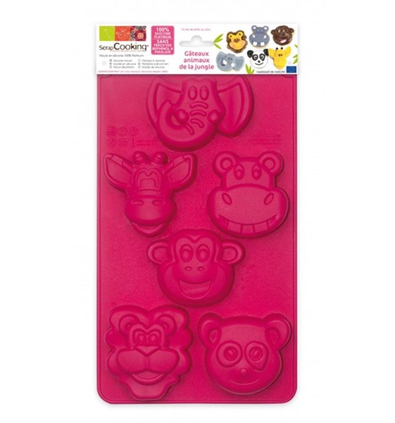 Silikon Backform Jungle 6er