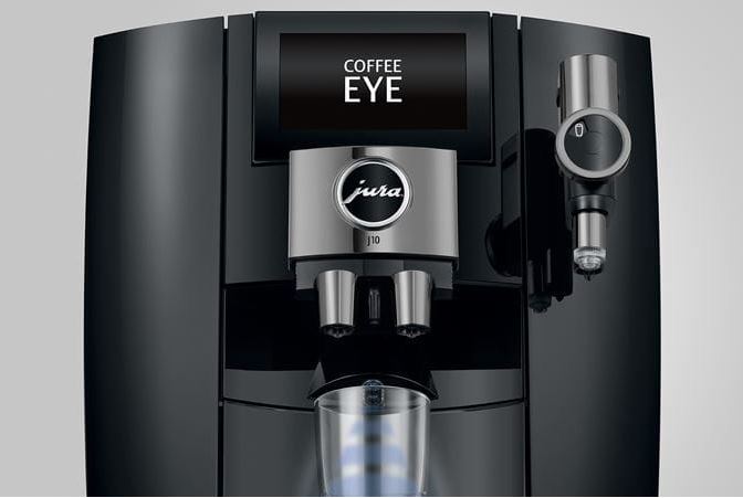 Jura Kaffeevollautomat J10 Piano Black (SA) 15593 inklusive Starterpaket Zemp AG*