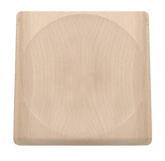 Triangle Schneidbrett Buchenholz