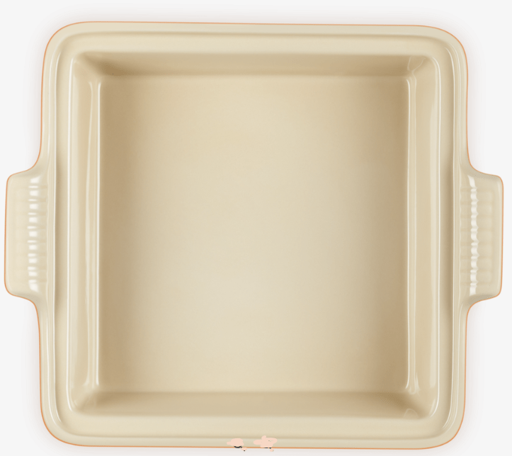 Auflaufform Tradition Ofenrot Le Creuset quadratisch mit Deckel 23 cm