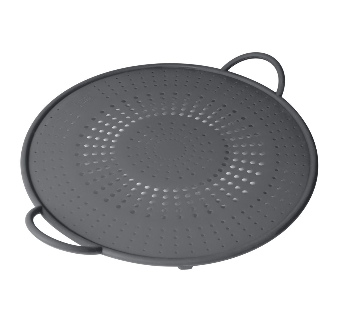 Kuhn Rikon Spritzschutz Silikon grau 30 cm