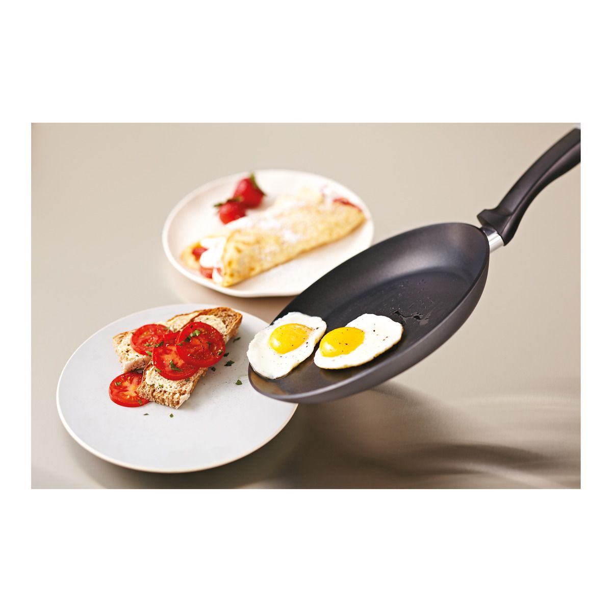 Kuhn Rikon Crêpe-/Eier-/Röstipfanne Salto 25 cm