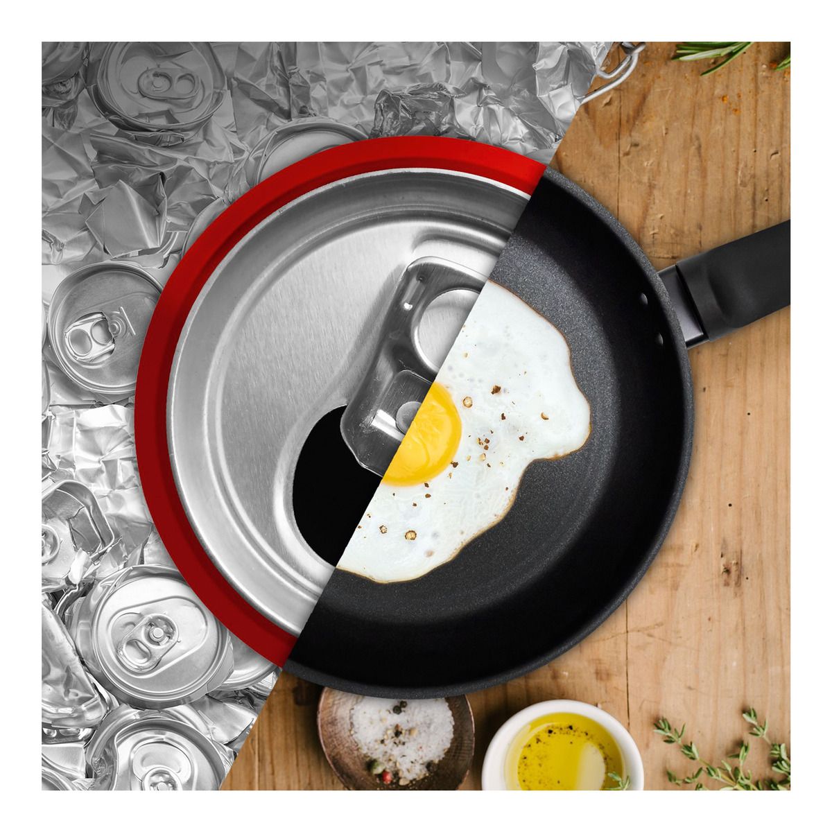 Kuhn Rikon Bratpfanne New Life Recycling 20 cm