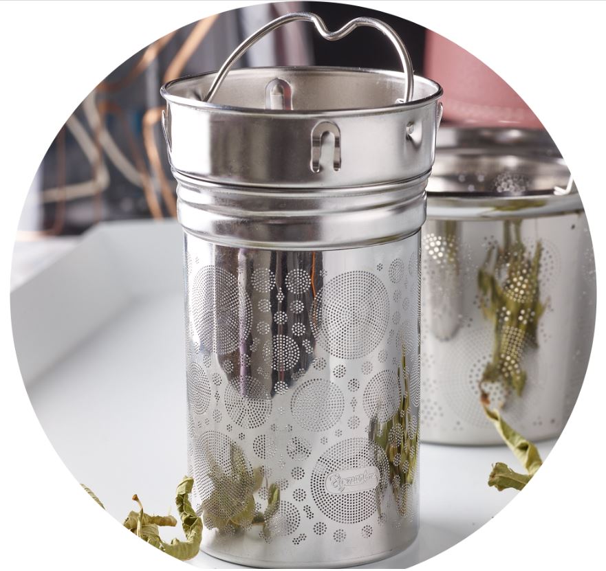 Flowtea isolierende Glasflasche Cherry Blossom inkl. Neoprenhülle