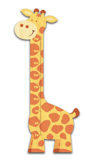 Messlatte Giraffe