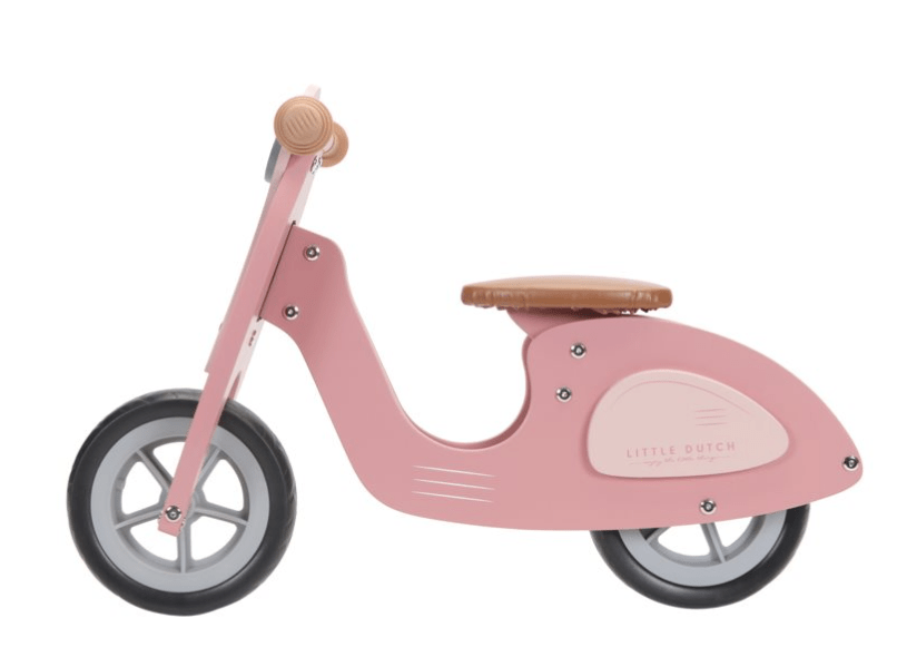 Little Dutch Holz Laufrad pink