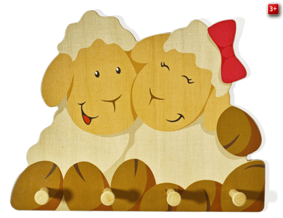 Kindergarderobe Schafe