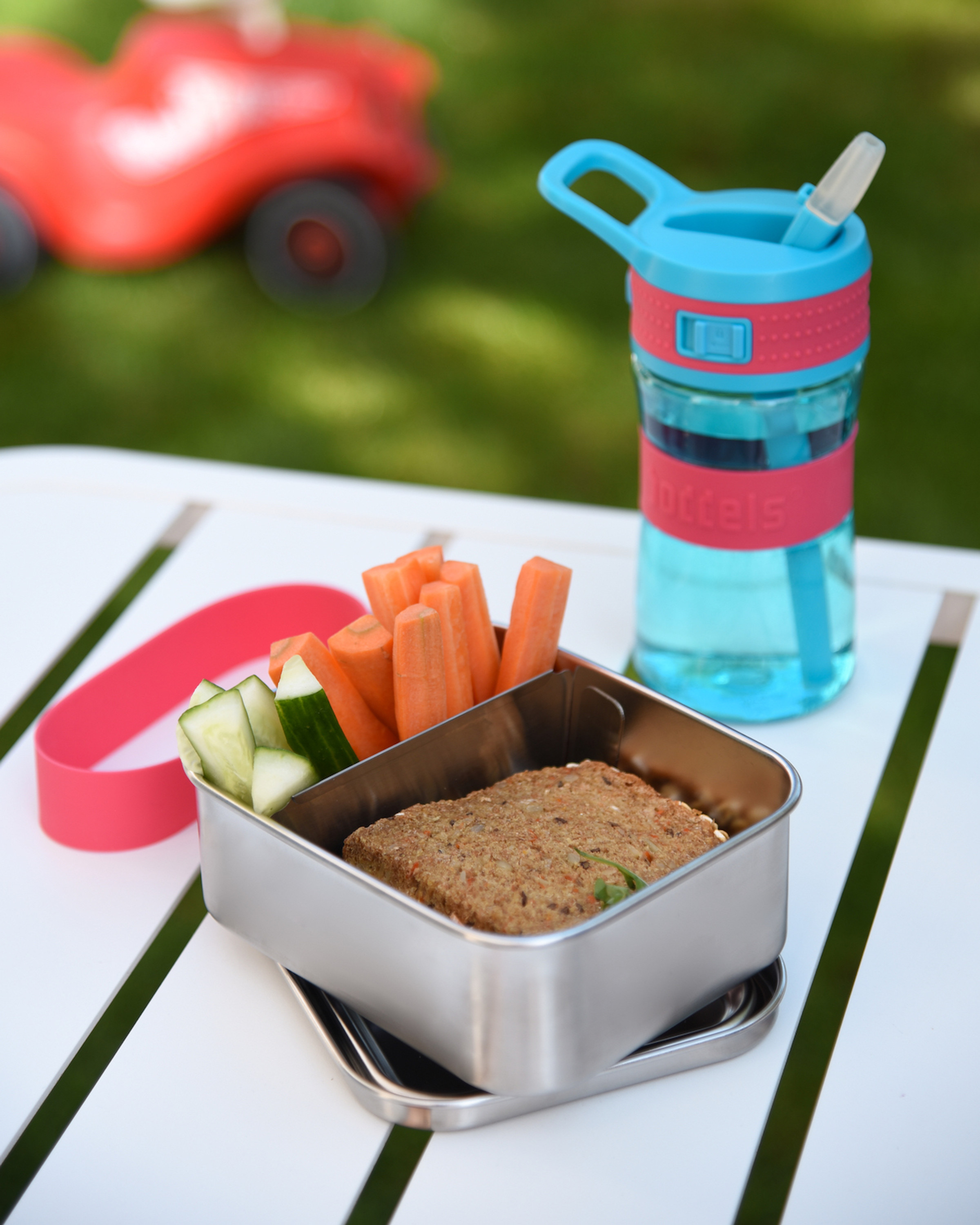 Boddels Lunchbox Smacht 800 ml Himbeerrot