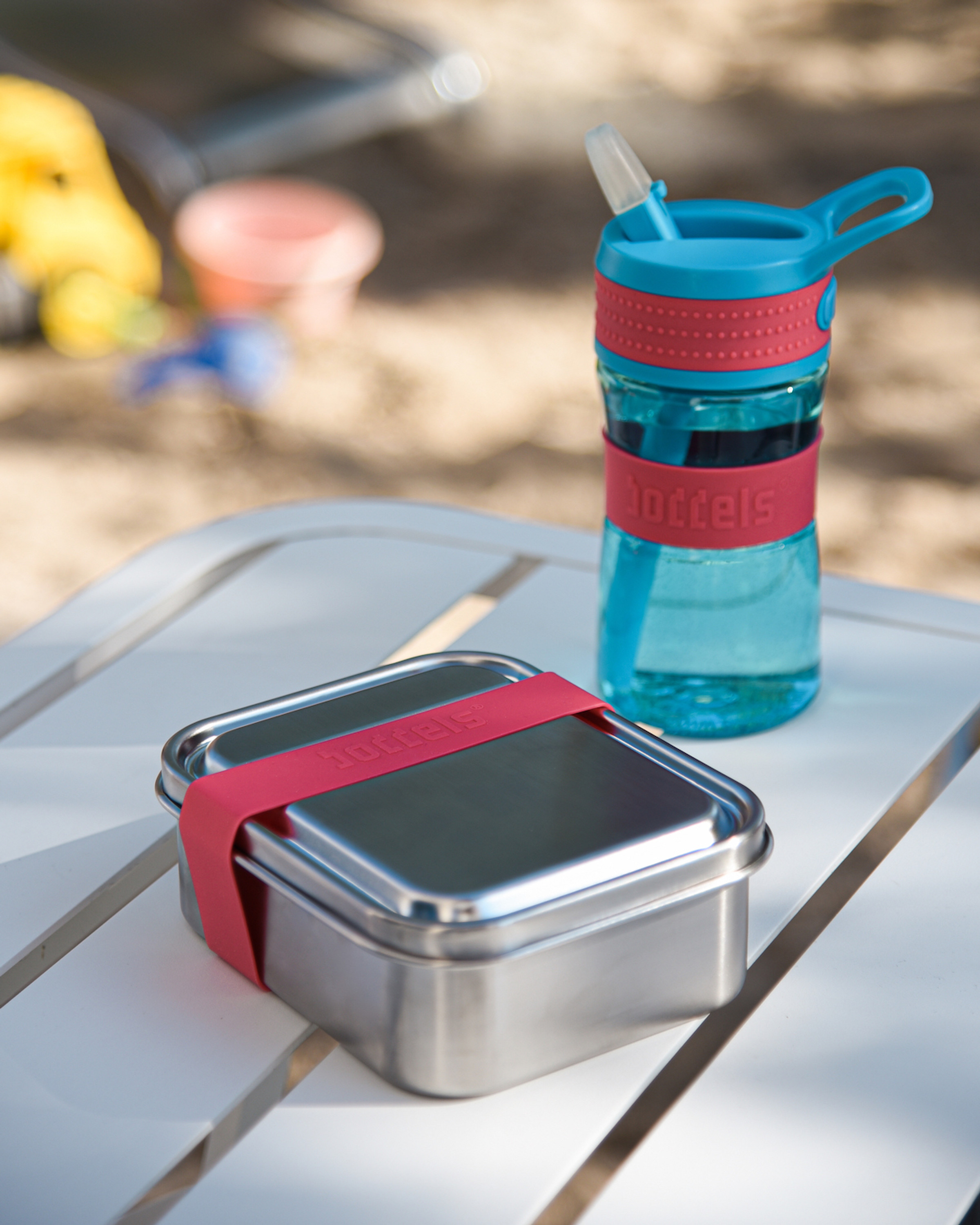 Boddels Lunchbox Smacht 800 ml Himbeerrot