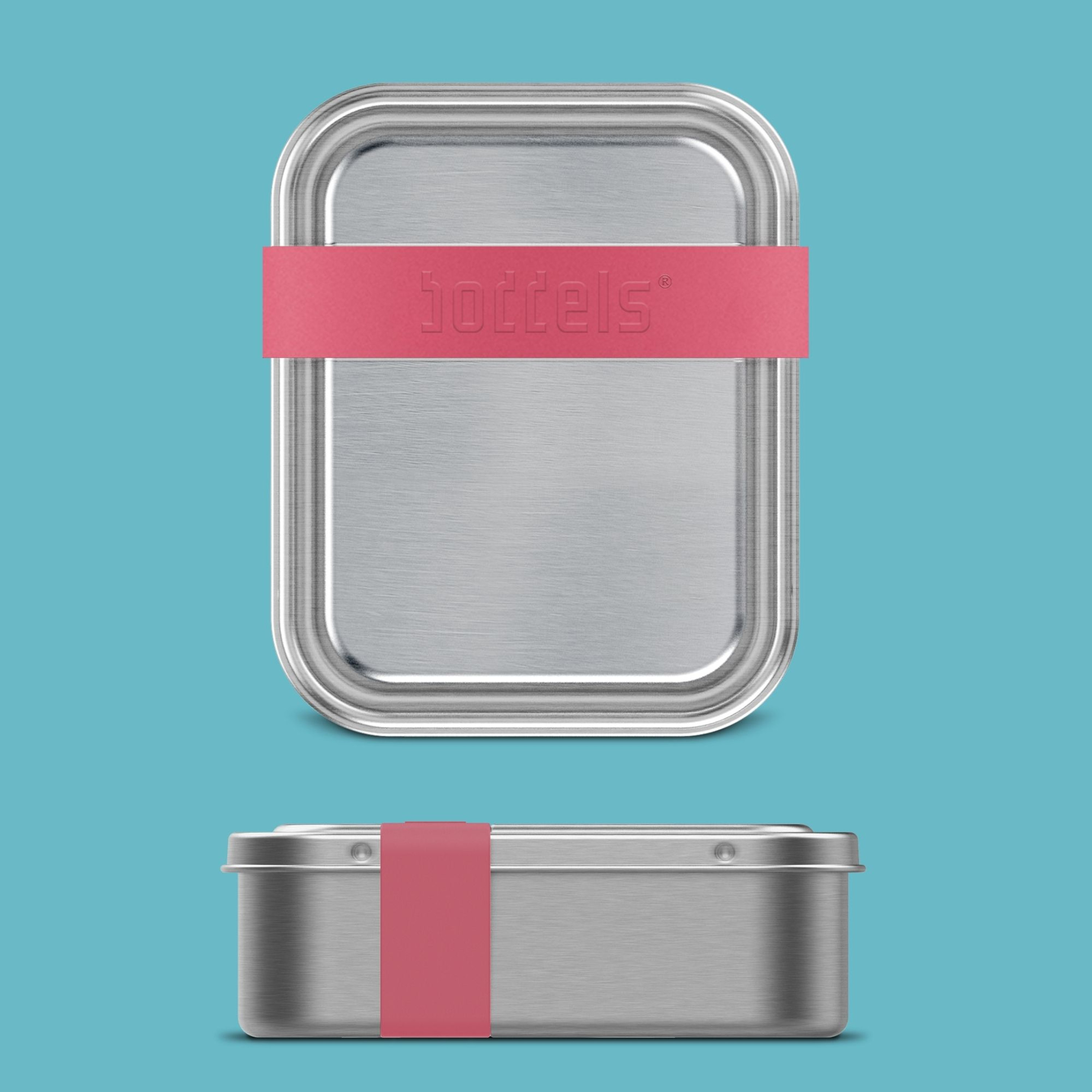 Boddels Lunchbox Smacht 800 ml Himbeerrot