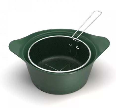 COOKUT Frittierkorb für Bräter 24 cm