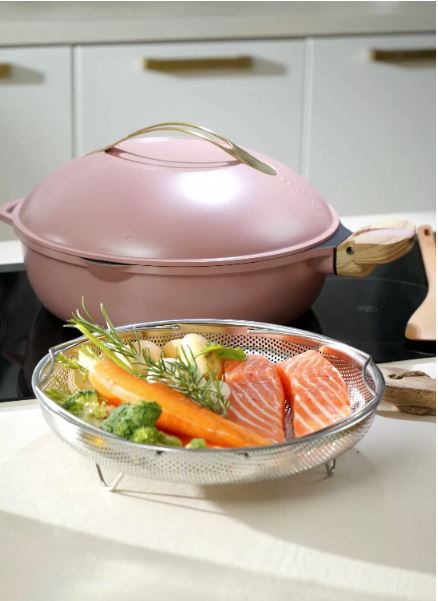 COOKUT Die fabelhafte 8-in-1-Pfanne, Saphir blau, 28 cm