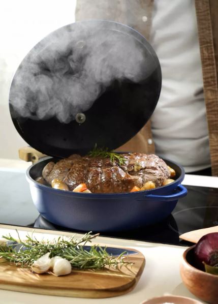 COOKUT Die fabelhafte 8-in-1-Pfanne, Meringue weiss, 28 cm