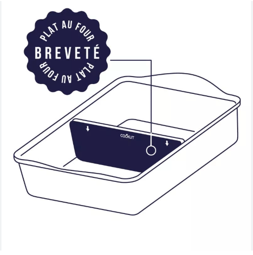 COOKUT Auflaufform-Trenner